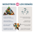 BLOQUES MAGNÉTICOS DE MINECRAFT