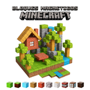 BLOQUES MAGNÉTICOS DE MINECRAFT