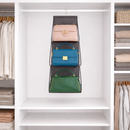 Organizador colgante de carteras de 6 divisiones - Multiuso (premium)
