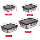 Vianda Hermética de Acero Inoxidable 304 – Apta Freezer y Microondas