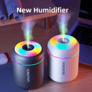 Humidificador Mini USB con Aromaterapia – 180ml para Hogar y Auto