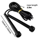 Soga de Saltar Profesional PVC 2.8m – Ajustable para Cardio y Boxeo