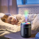Humidificador Mini USB con Aromaterapia – 180ml para Hogar y Auto