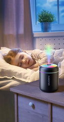Humidificador Mini USB con Aromaterapia – 180ml para Hogar y Auto