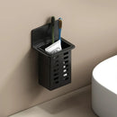 Organizador de Pared para Baño – Portacepillos, Pasta Dental y Accesorios, Sin Perforaciones