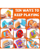 Cubo Sensorial Montessori 10 en 1 para Bebés y Niños – Juguete Educativo