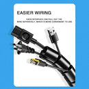 Organizador de Cables en Espiral Flexible – 10mm y 16mm | 1m y 2m