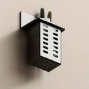 Organizador de Pared para Baño – Portacepillos, Pasta Dental y Accesorios, Sin Perforaciones