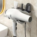 Soporte de Pared para Secador de Pelo – Sin Perforaciones, Organizador de Baño