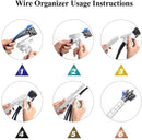 Organizador de Cables en Espiral Flexible – 10mm y 16mm | 1m y 2m