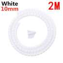 Organizador de Cables en Espiral Flexible – 10mm y 16mm | 1m y 2m