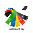 Set de Bandas Elásticas de Resistencia TPE – Fitness, Yoga y Entrenamiento